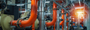industrial pipes and valves